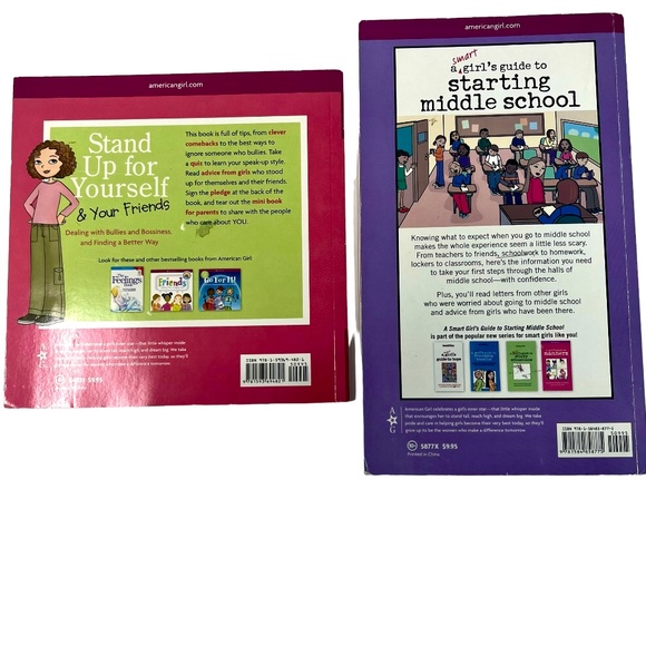 American Girl Book/Craft Lot of 8 items- ring craft, books, paper dolls - Picture 3 of 10